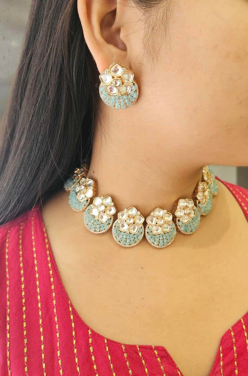 KUNDAN NECKLACE AND CHOKERS