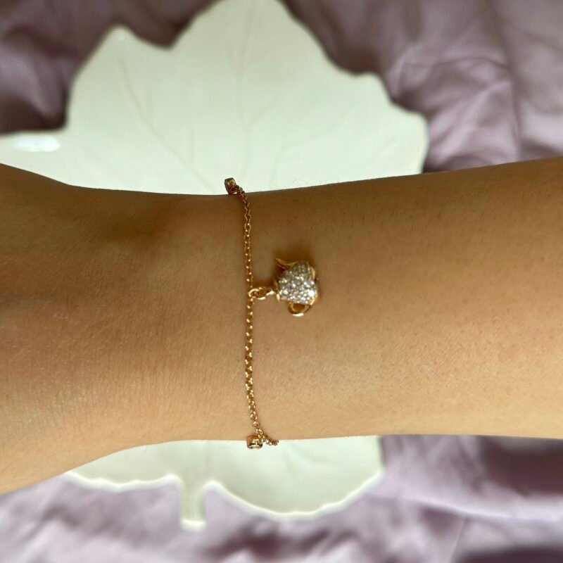 Stunning 18K Gold-Plated Adjustable Bracelet for All-Day Comfort