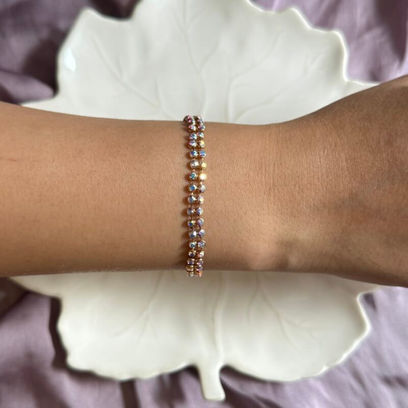 Chic and Sleek 18K Gold-Plated Adjustable Bracelet