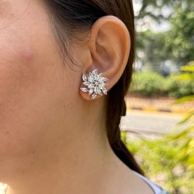 Handmade Stud Earrings – Beautifully Crafted for Everyday Elegance - Image 2