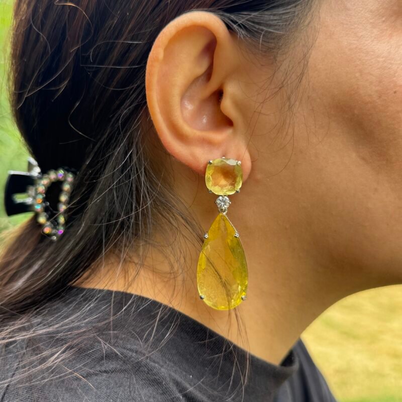 Sparkle with stunning, oversized earrings designed for confidence - Image 2