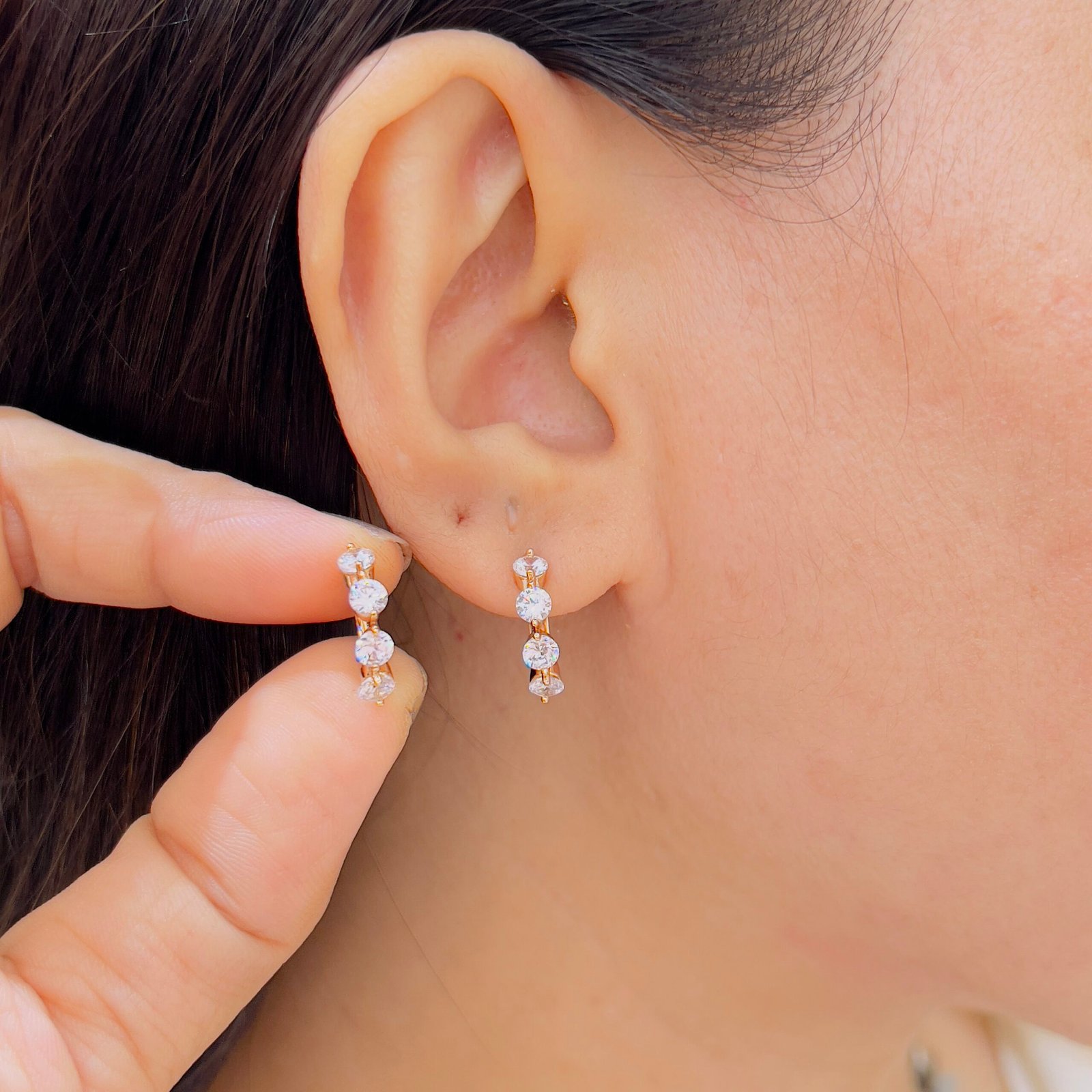 Anti-Tarnish Earrings for Radiant Daily Elegance - Image 2
