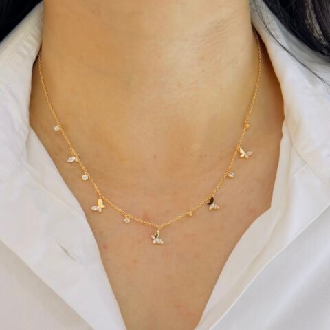 Hand-Crafted Butterfly Chain, Timeless Elegance Daily Wear