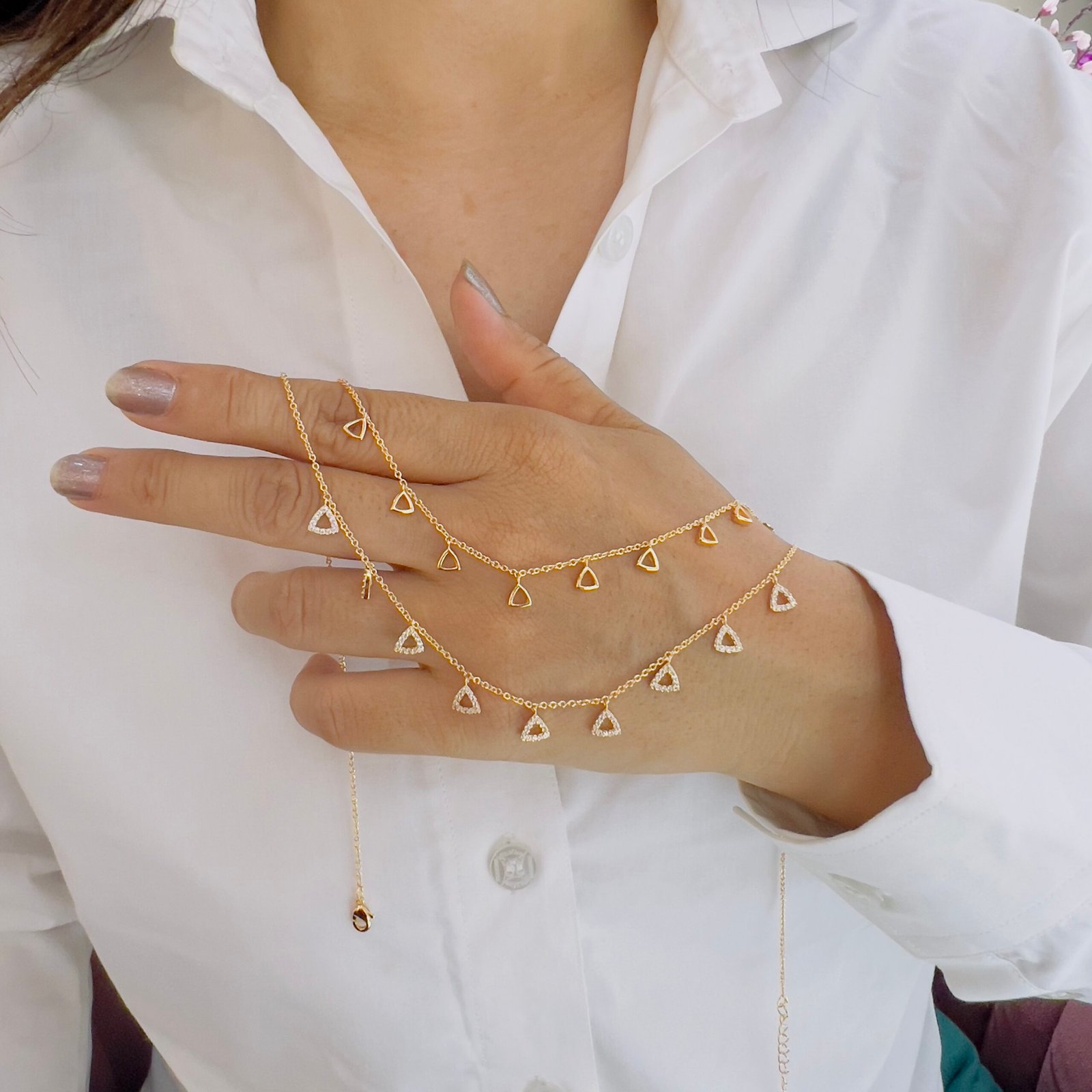 Elegant Double Line Chain for Stylish Everyday Fashion - Image 2