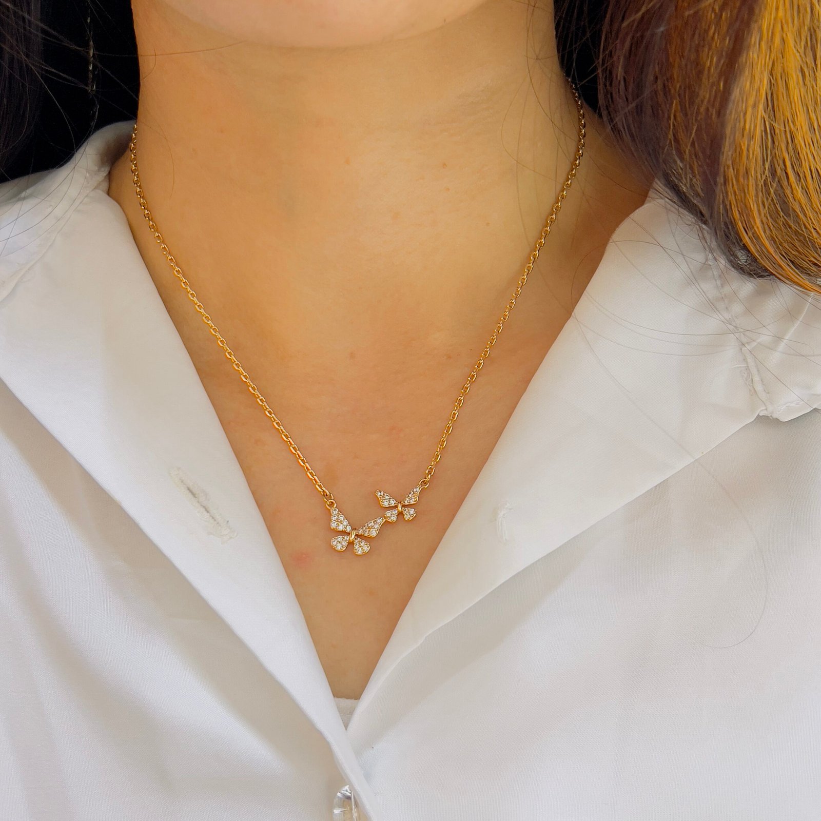 Lightweight Butterfly Chain, Stylish Comfort for Everyday Fashion - Image 3