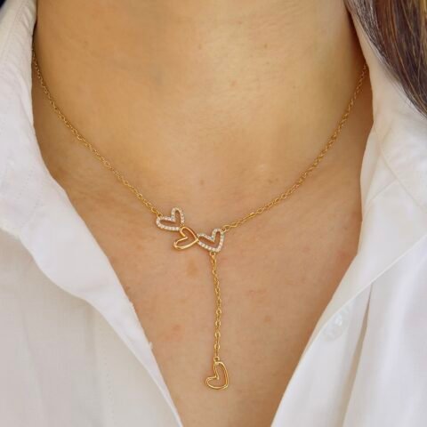 Lightweight Heart Chain Made for Comfort and Daily Use
