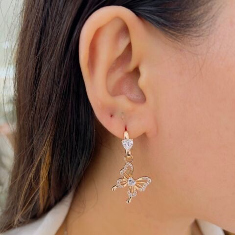 Everyday Office Earrings With Elegant Shine And Rough Use Durability