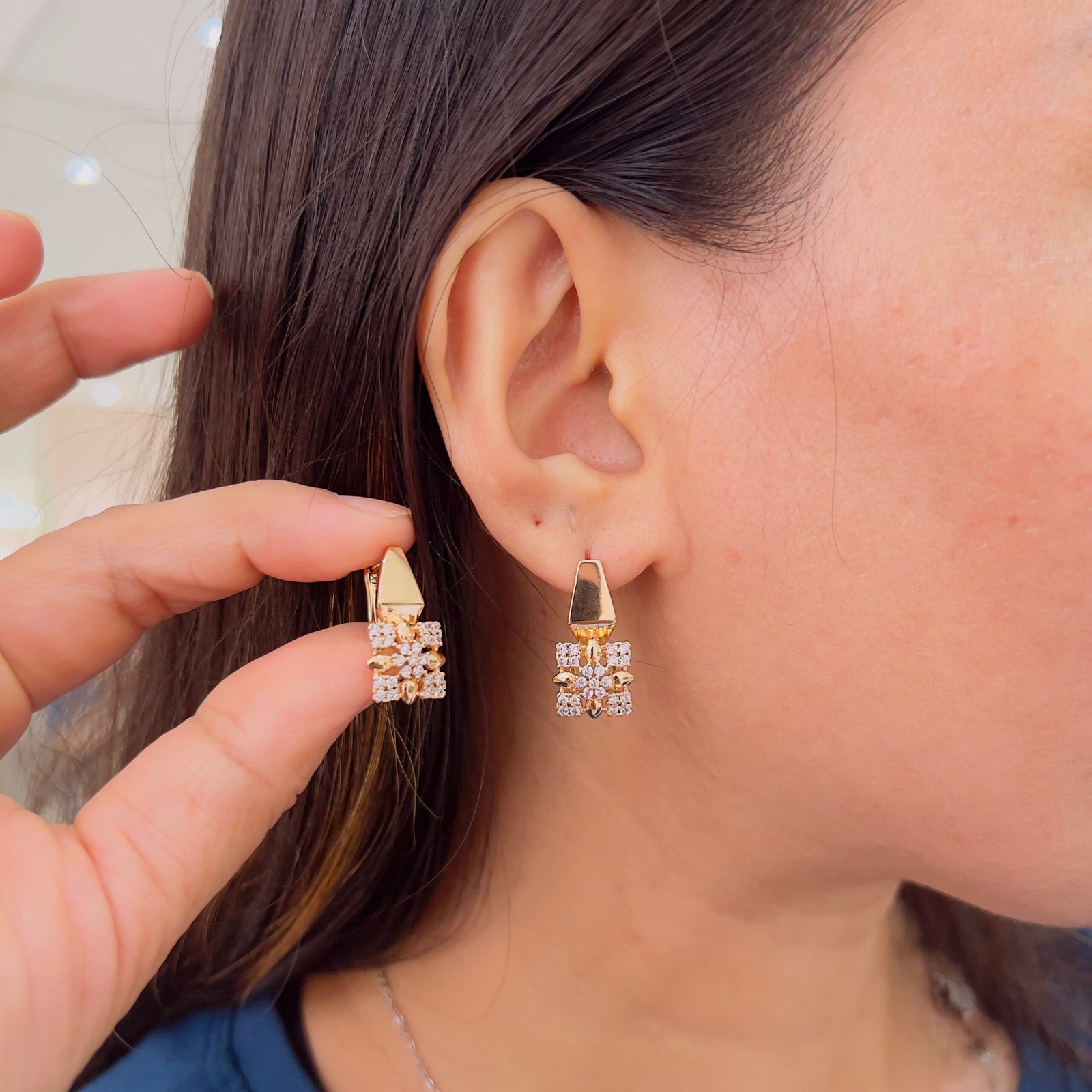 Redefine elegance with timeless 18k gold brilliance