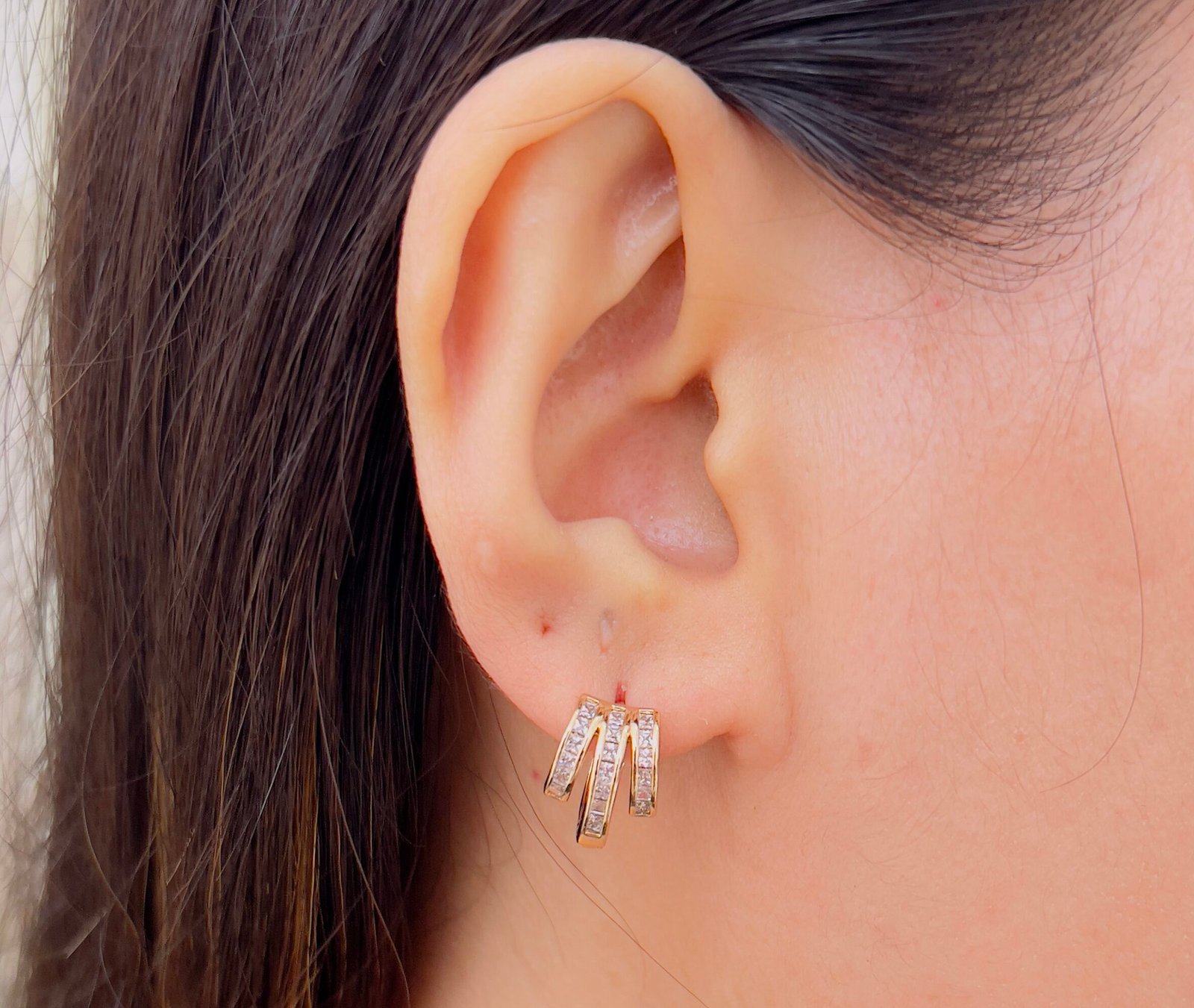 Subtle Spark Earrings for Classy Office Brilliance - Image 2