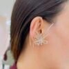 Chic ear cuffs crafted with anti-tarnish daily brilliance
