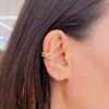 Minimal pressing ear cuffs designed for lasting sophistication
