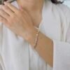 Stylish Everyday Bracelet With Anti-Tarnish 18K Gold Plated Finish