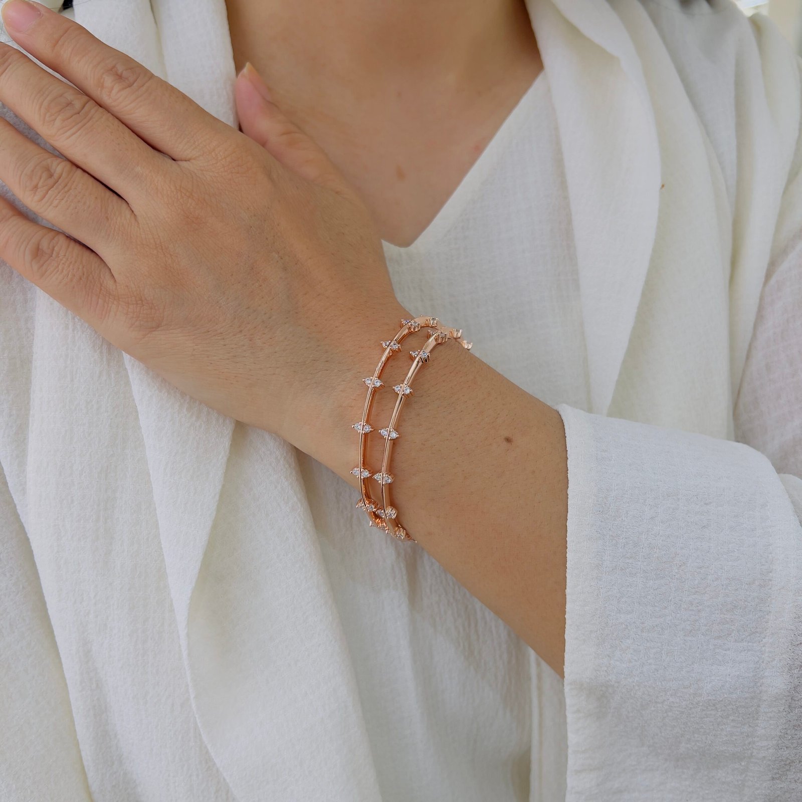 Classy Daily Wear Bangles In 18K Gold Plating - Image 4