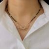 Trendy Daily Wear Mangalsutra with Shiny Stone Detailing