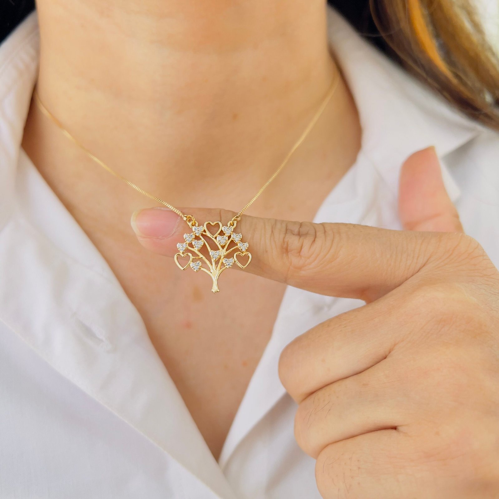 Modern Minimal 18K Plated Chain - Image 2