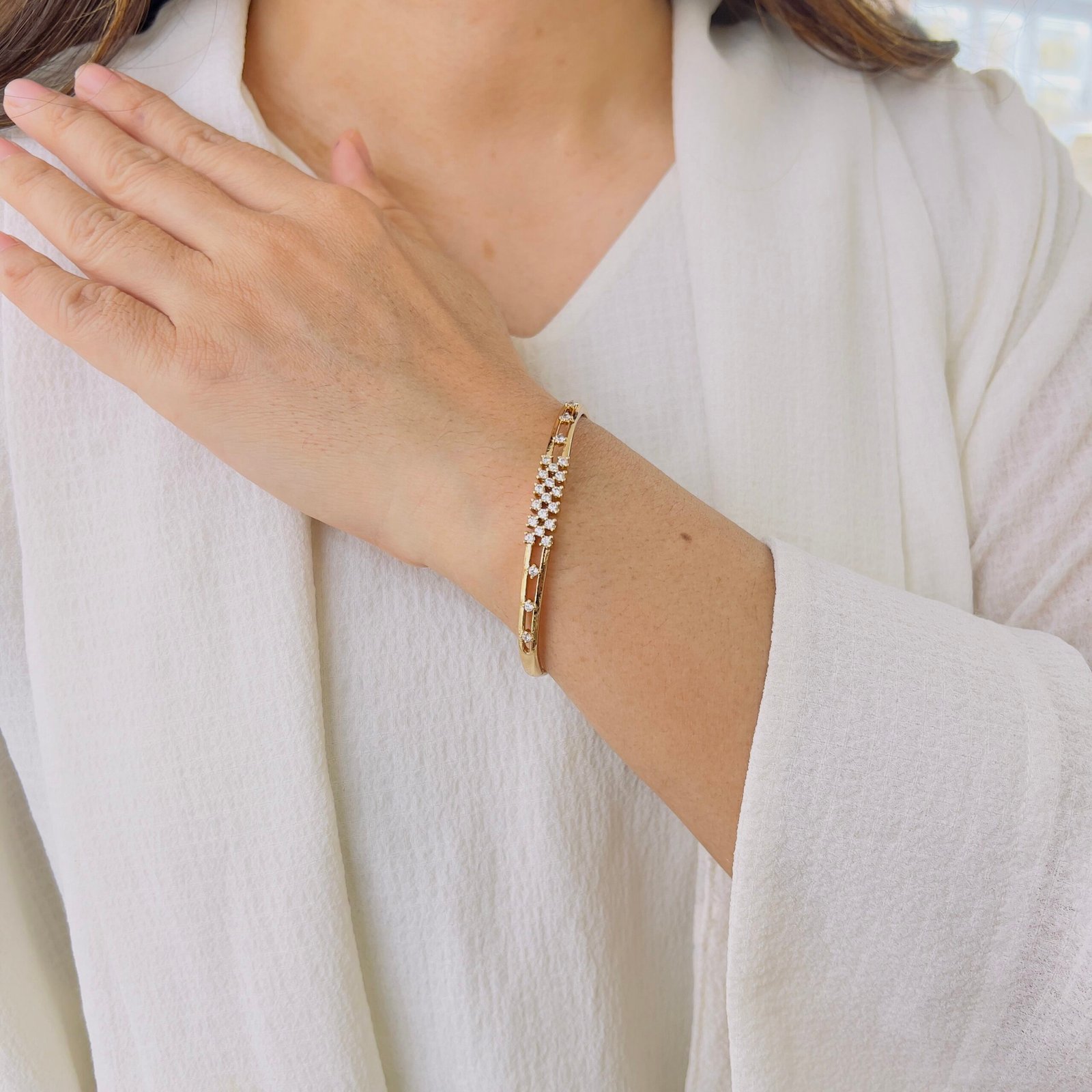 Premium 18K Gold Plated Bracelet for Everyday Elegance