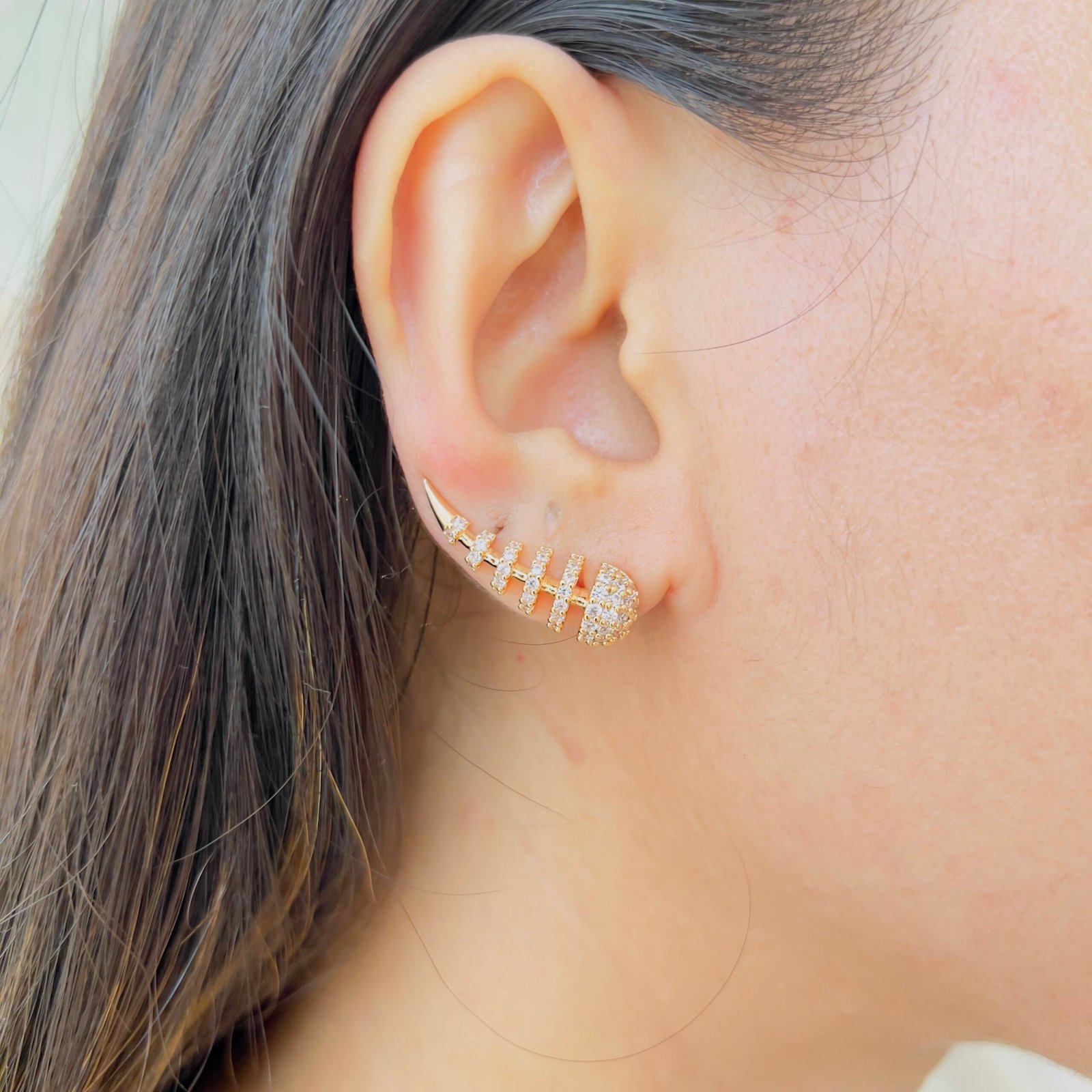 18K Gold Plated No-Piercing Ear Cuffs for Daily Wear - Image 2