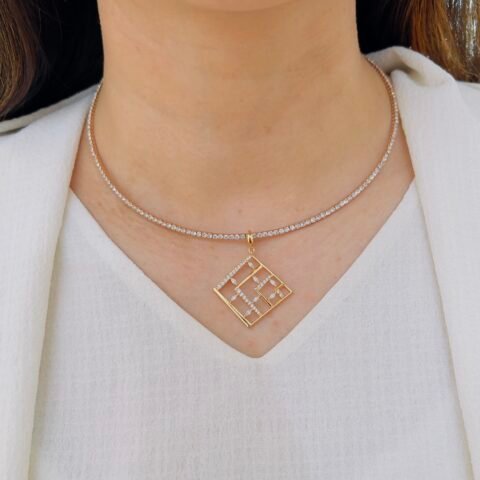 Elegant Diamond Charm Set