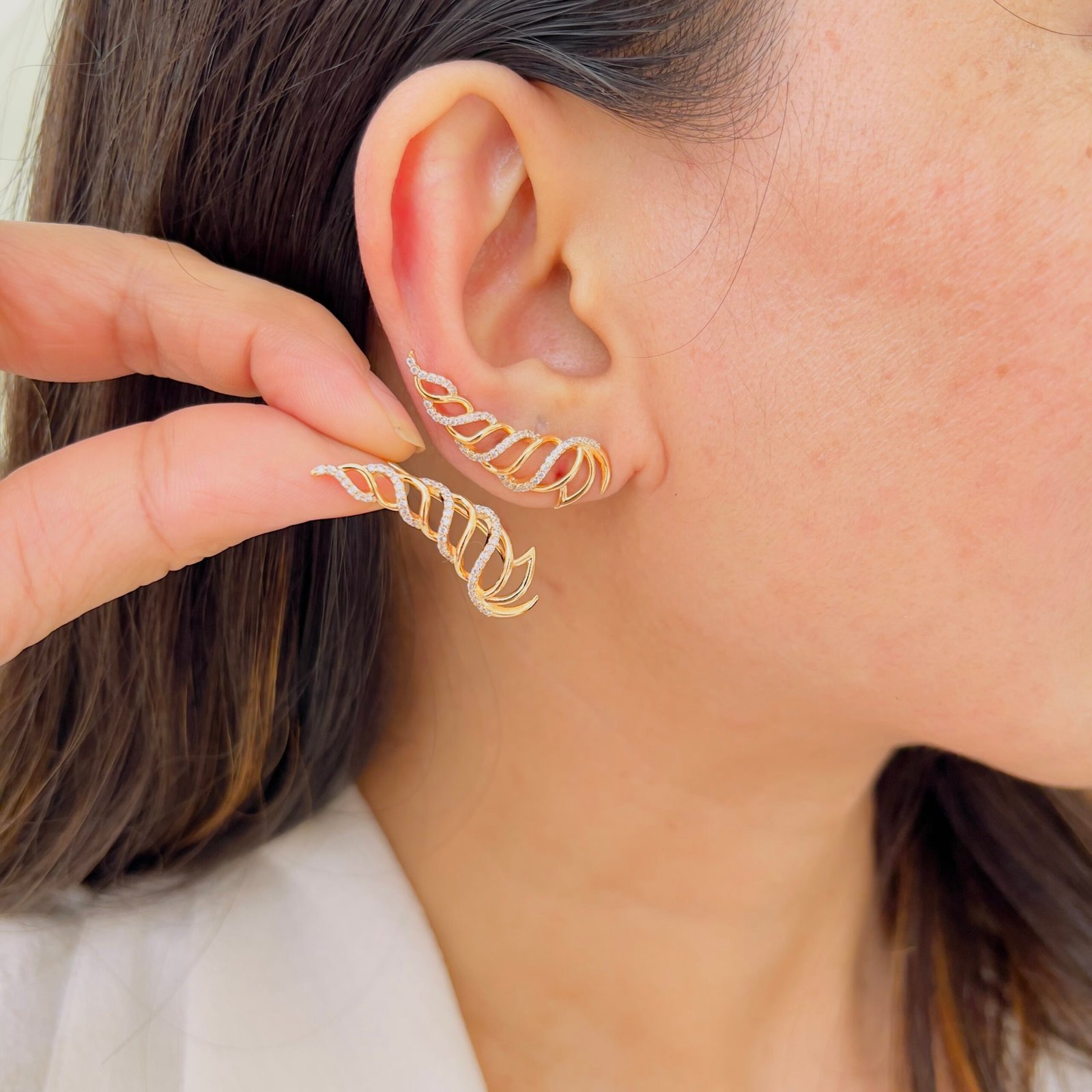 Chic 18K Gold Plated Ear Cuff