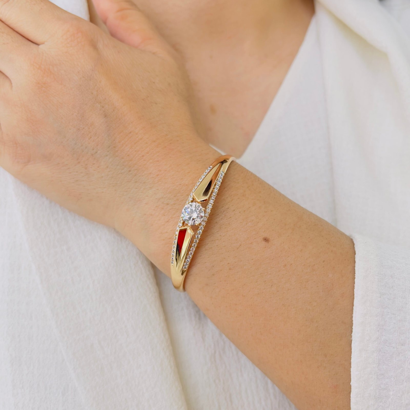 Graceful Statement Bracelet - Image 3