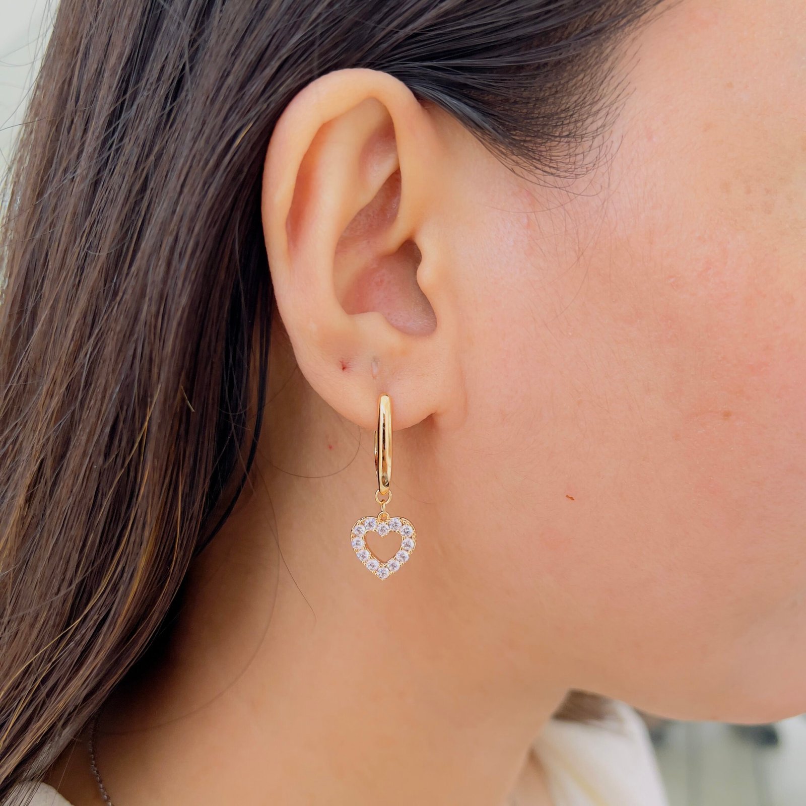 Classic Gold Tone Earrings Perfect For Daily Wear Styling