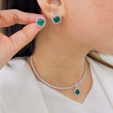 Eternal Elegance Diamond Pendant Set