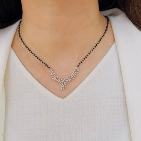 Divine Black Beads Mangalsutra