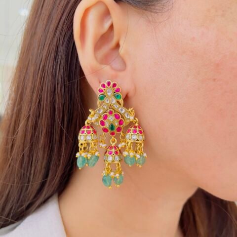 Premium Designer Jadau Earrings