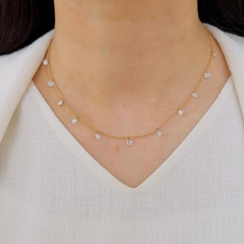 Timeless Crystal Daily Wear Chain