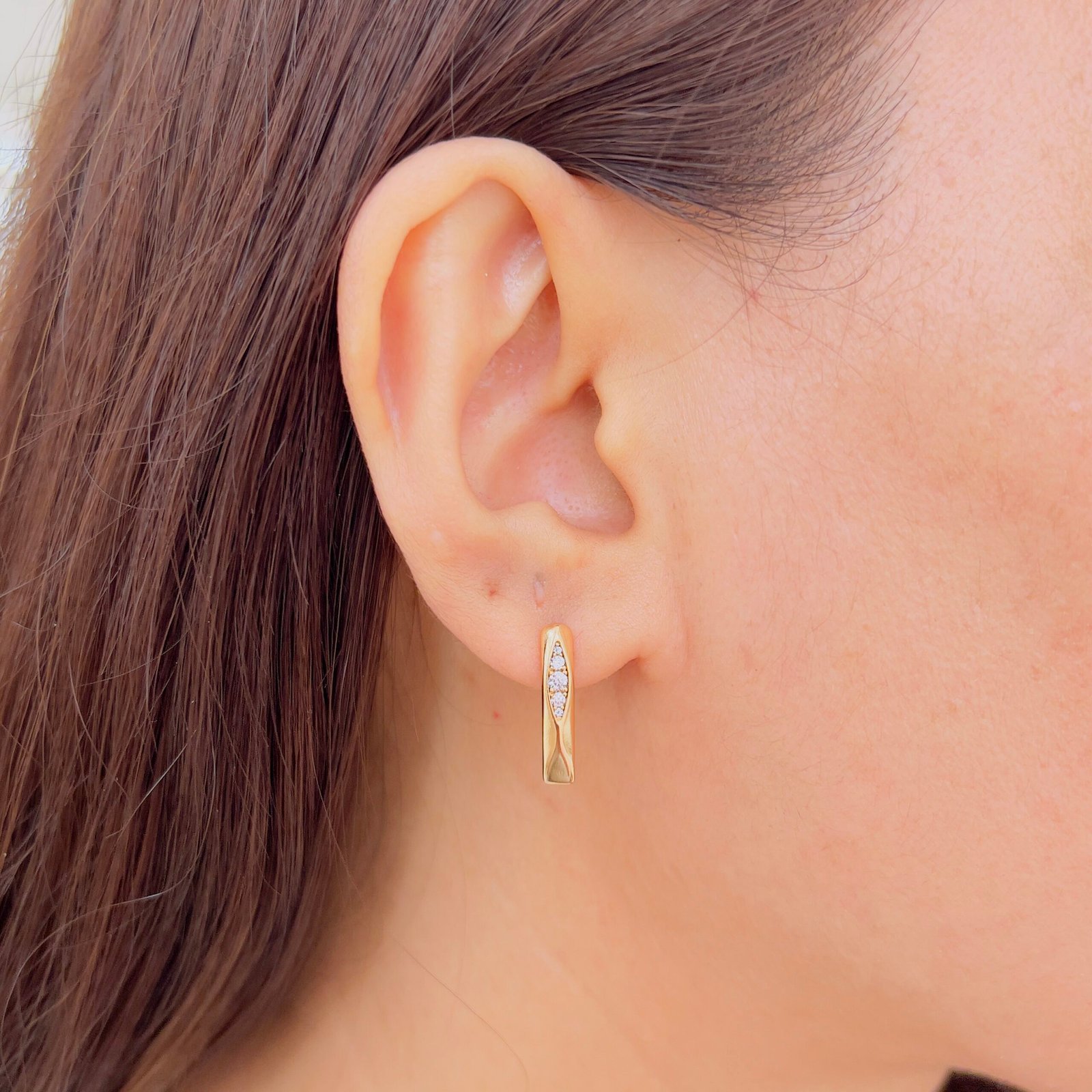 Handcrafted Bali Earrings with Real 18k Gold Plating – Refined Elegance