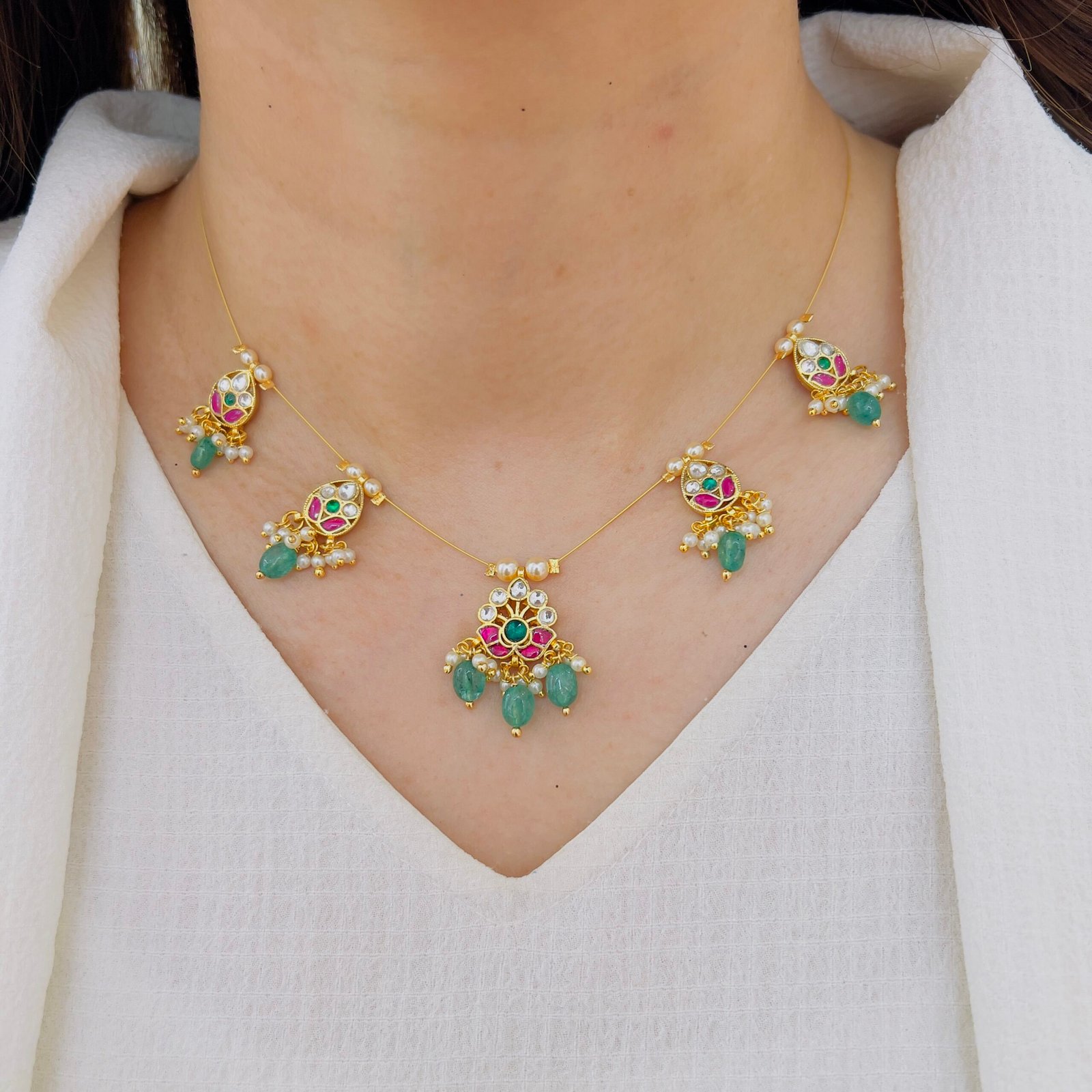 Subtle Shine Invisible Chain Necklace