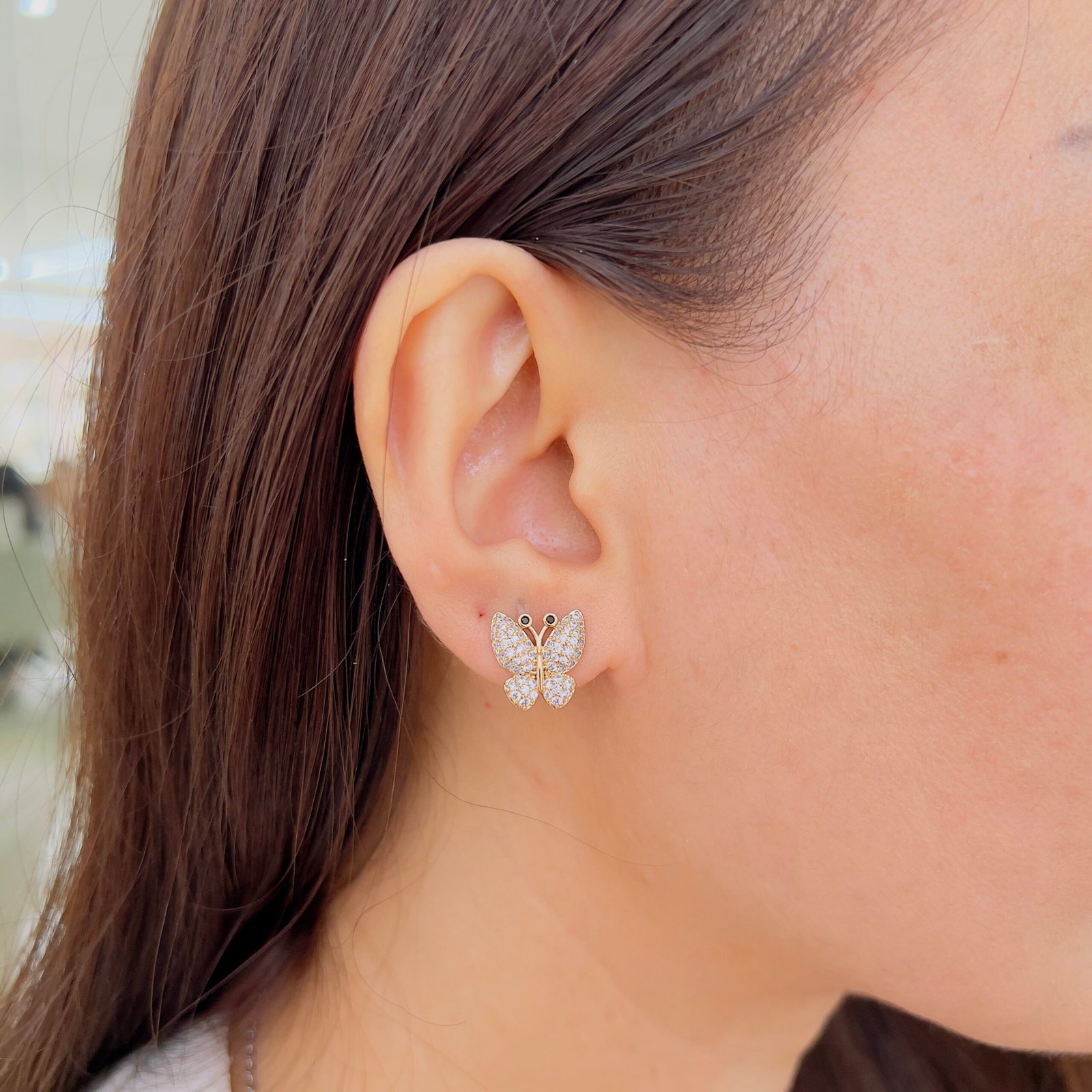 Everyday Design Studs with Elegant Finish