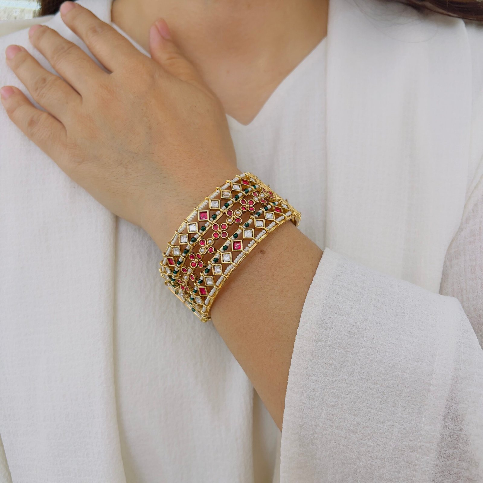 Divine Heritage Temple Bangles - Image 2