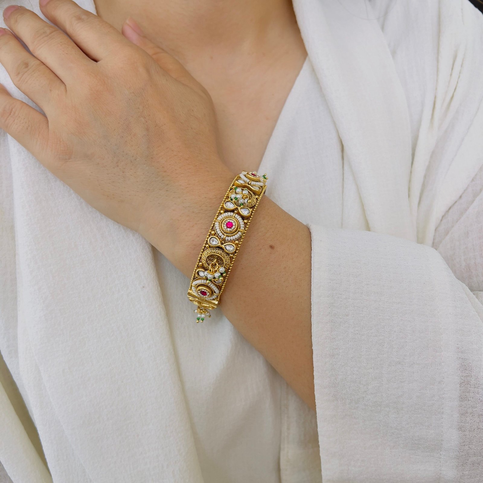 Royal Inspired Temple Design Bangles