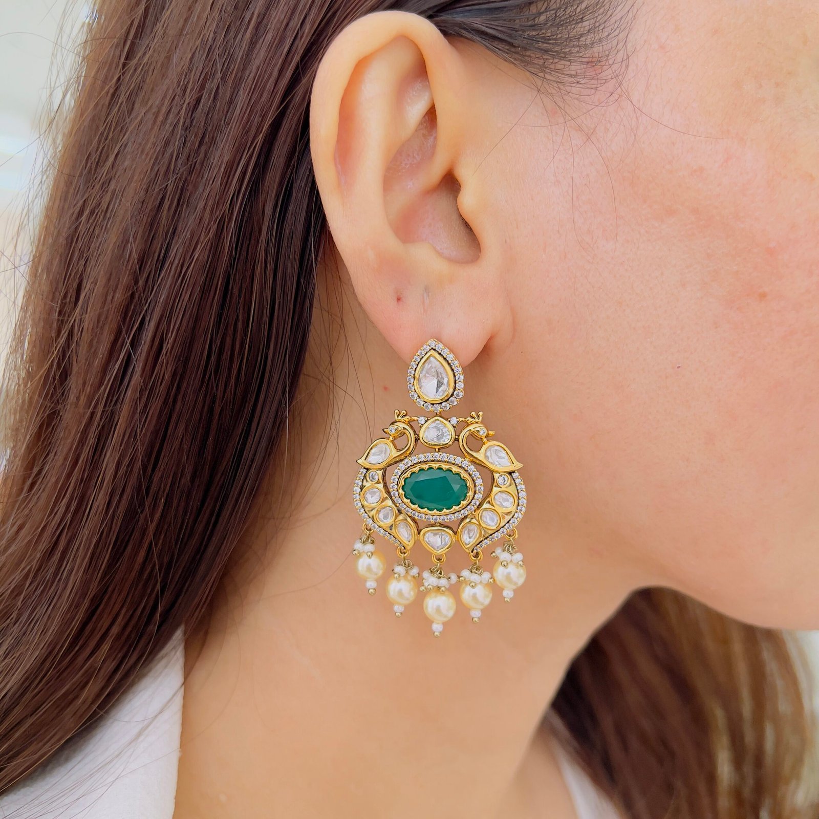 Luxurious Festive Wear Statement Earrings