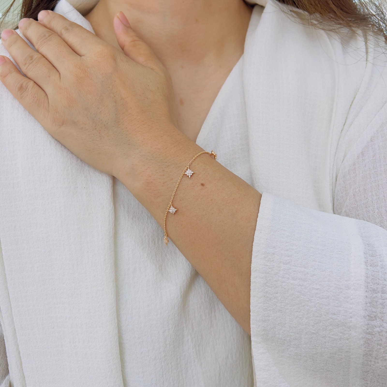 18K Gold Bracelet for Daily Style