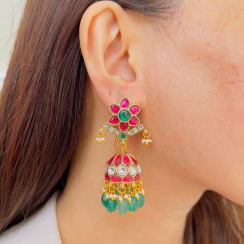 Royal Heritage Jadau Earrings