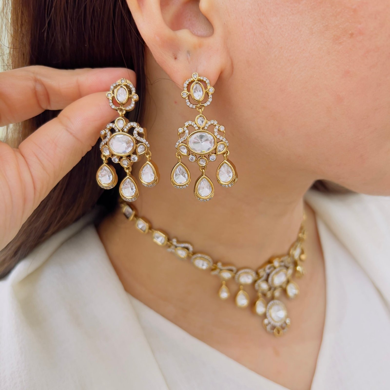 Vintage Elegance in a Victorian Necklace Set - Image 2