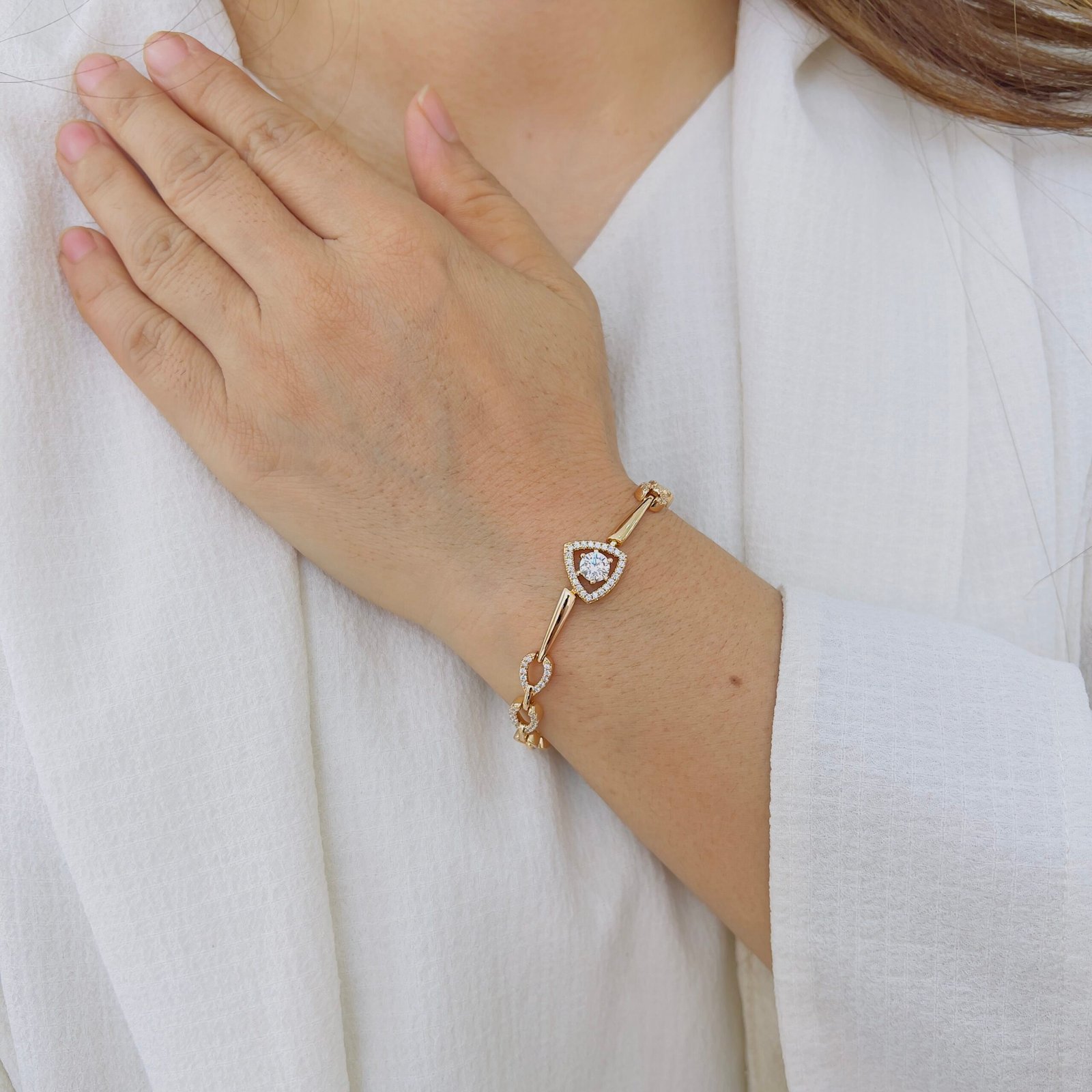 Elegant Everyday Bracelet – 18K Gold Plated