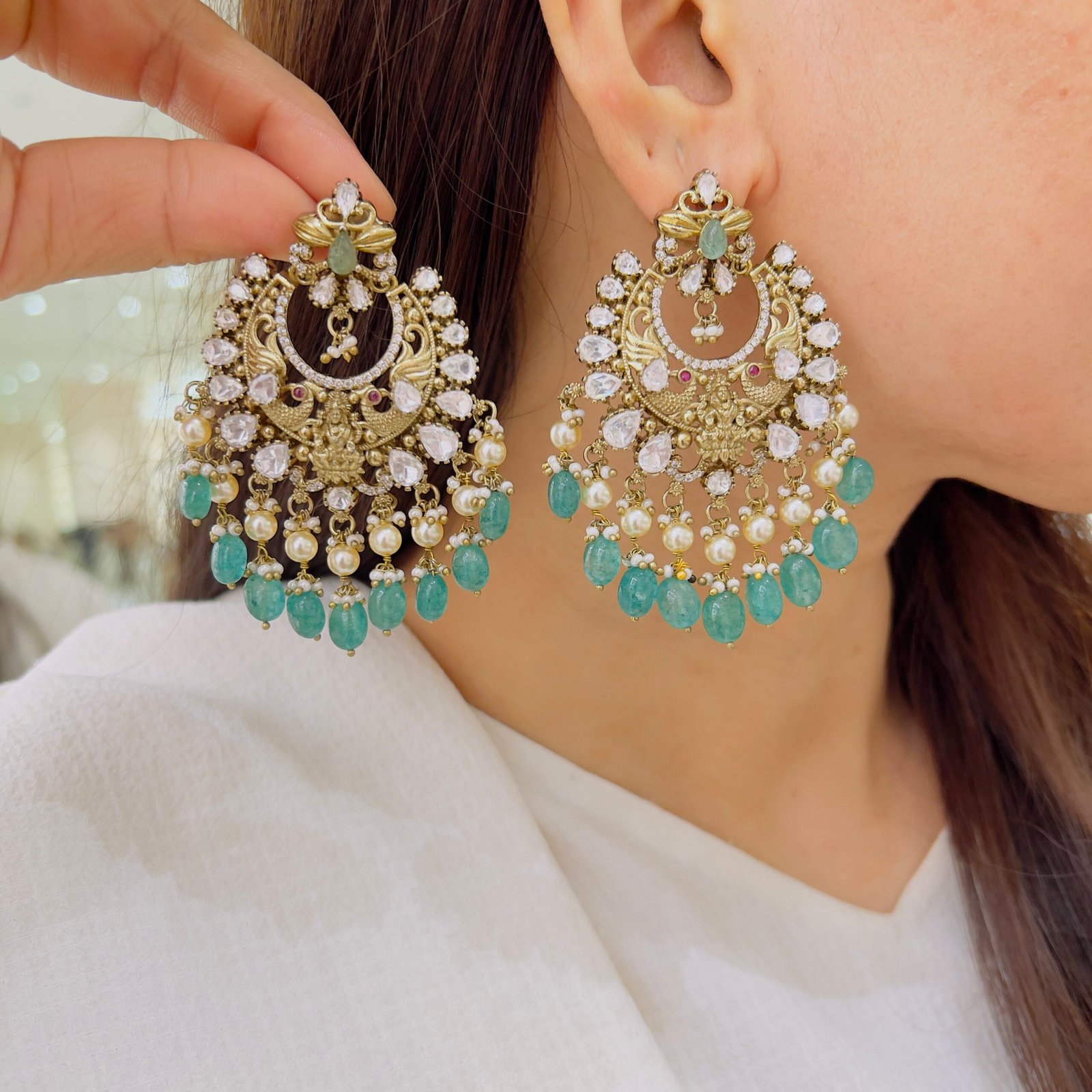 Maharani Heritage Earrings - Image 2