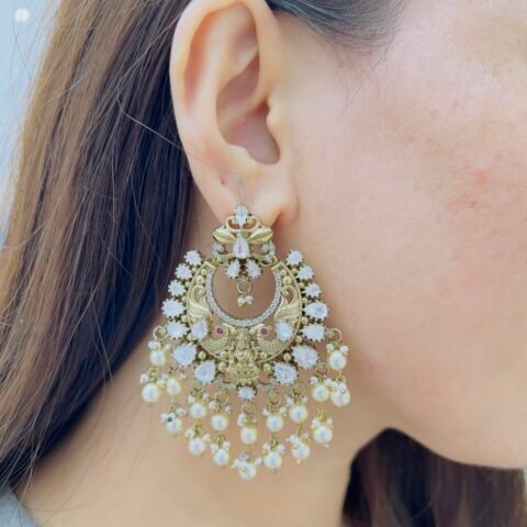 Heritage Glow Statement Earrings