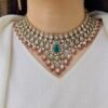 Majestic Polki-Style Choker Set with Maang Tikka