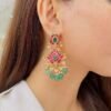 Regal Jadau Statement Earrings