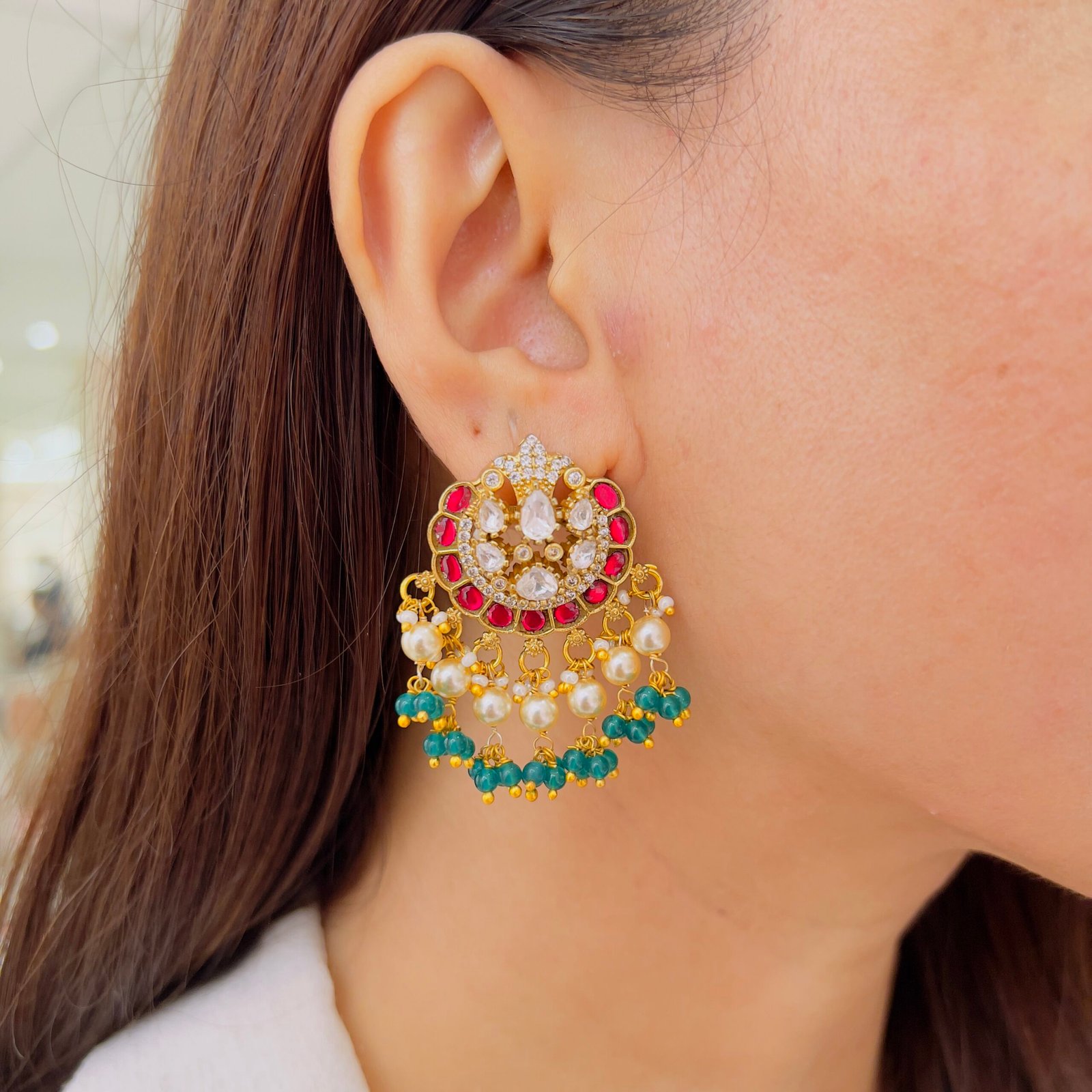 Festive Ready Jadau Earrings