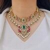 Heritage-Inspired Ruby Necklace Set