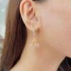 Diamond-Look Drop Jhumkas