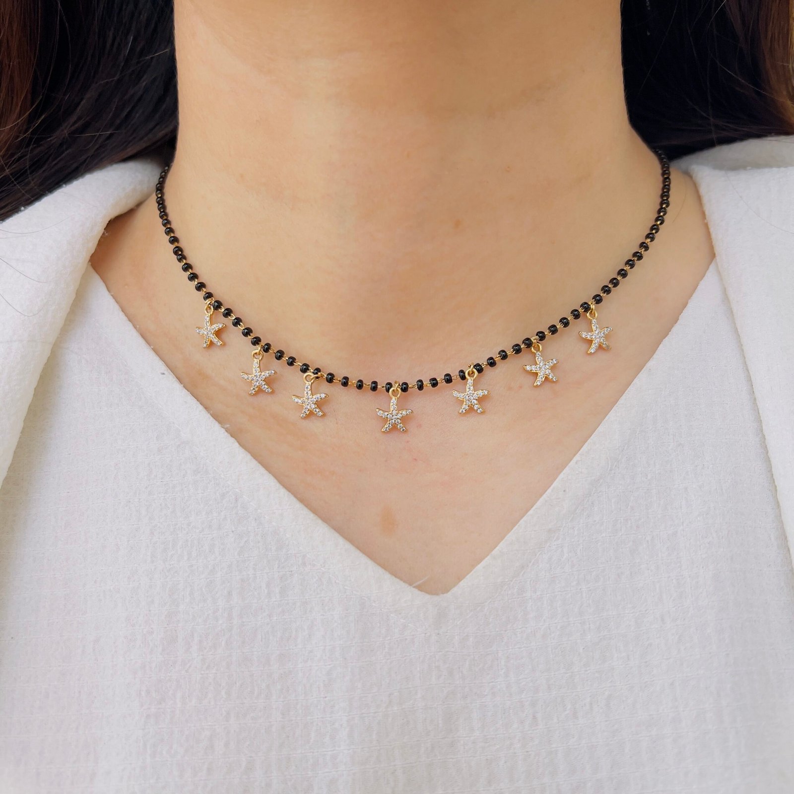Elegant Blossom Mangalsutra