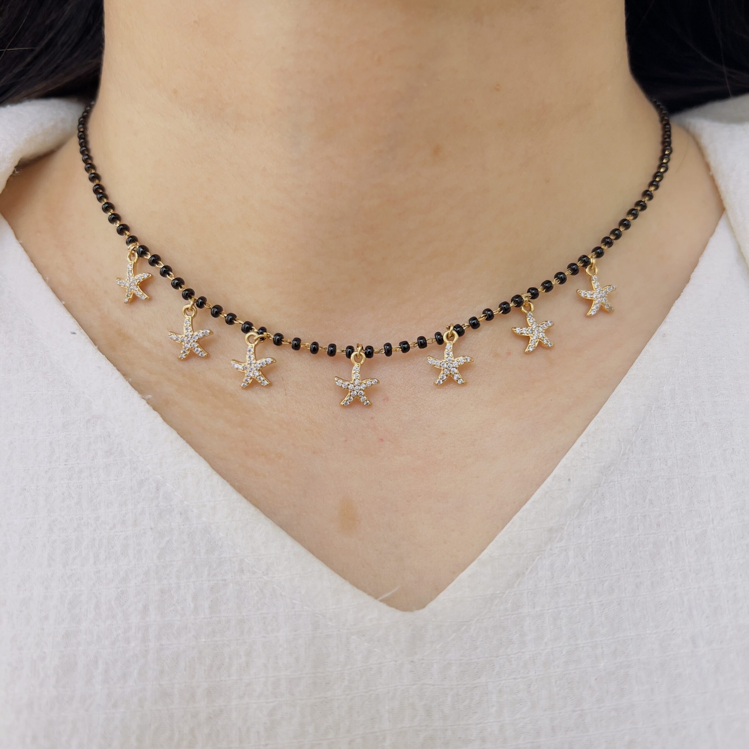 Elegant Blossom Mangalsutra - Image 2