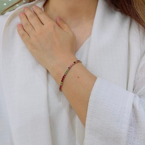 Classic Diamond Look Bracelet