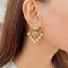 Hand crafted Victorian earrings